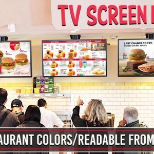 Digital Menu Noard Gold caost