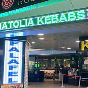 kebab shop GOLD COAST  led signs