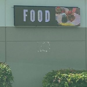 GOLD COAST LED SIGNS COFFEE SHOP PACIFIC PINESD SIGN OUTDOOR P6,6