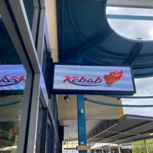 GOLD COAST LED SIGNS DOUBLE SIED OUTDOOR SIGNS CALAMVALE KEBAB SHOPOUBLE SIED LED SIGNS
