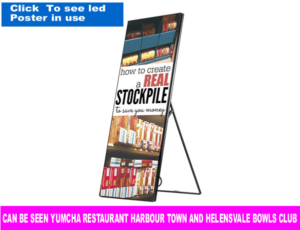 DIGITAL LED POSTER INDOOR WIFI