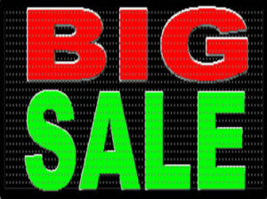 Digital Led Sign Programmable Scrolling Text Messages 100x40cm 2 lines wifi