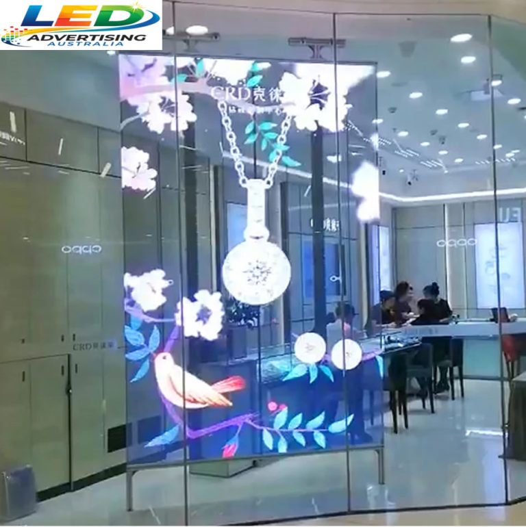 transparent led display