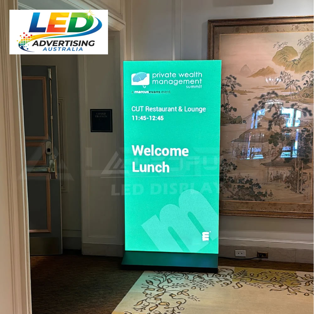 led poster