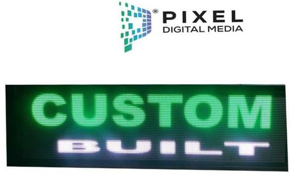 Led Sign Programmable  Digital Scrolling Messages  TEXT ONLY 100cmx50cm 3 lines wifi - Image 2