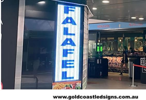 led signs with images